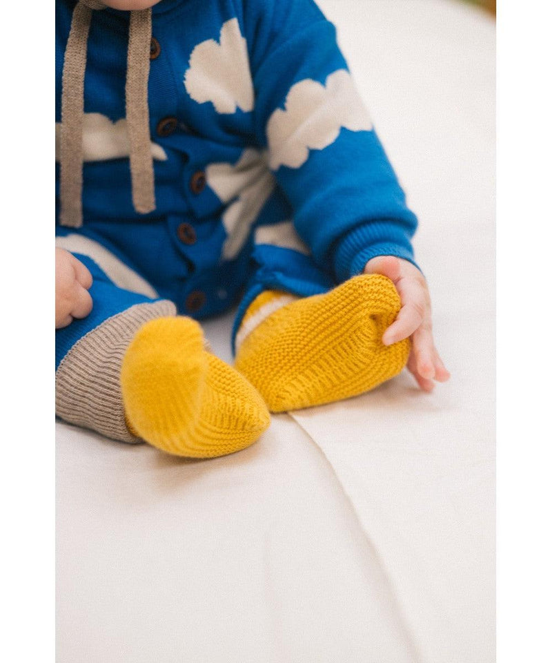 Bayiri Baby Sierra Nevada Booties Frog Gold