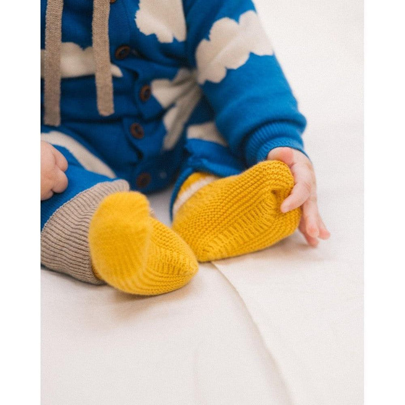 Bayiri Baby Sierra Nevada Booties Frog Gold - Studio Play