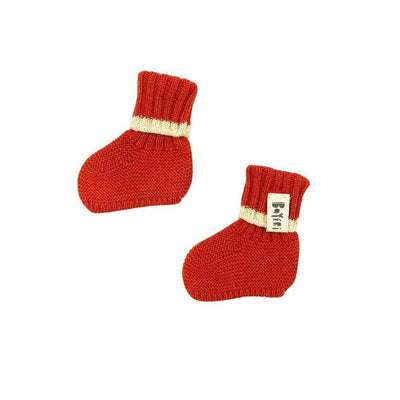 Bayiri Baby Sierra Nevada Booties Tortoise Red - Studio Play