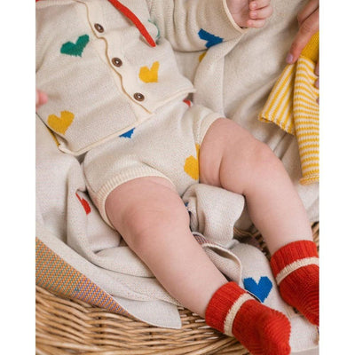 Bayiri Baby Sierra Nevada Booties Tortoise Red - Studio Play