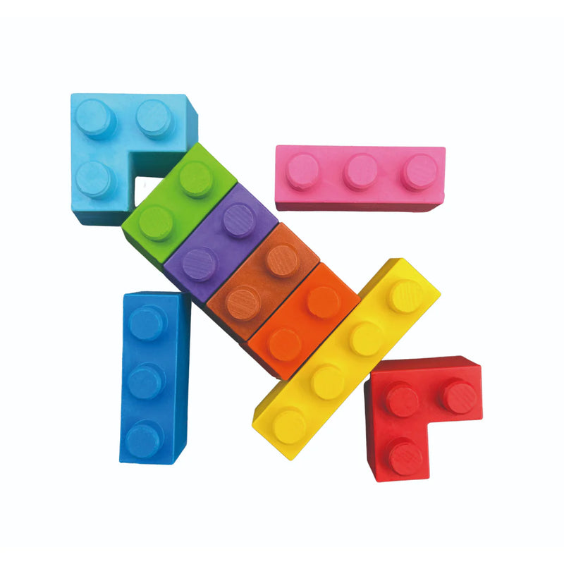 Haku Yoka Block Crayons Rocket