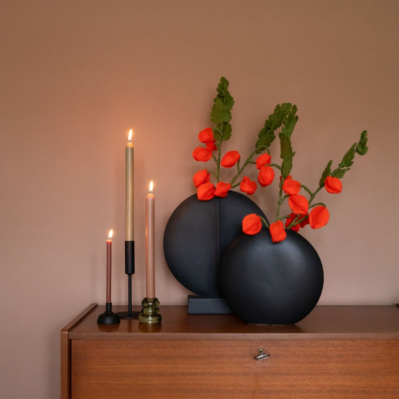 Sjaal Met Verhaal Bloem Tak Physalis Lampion