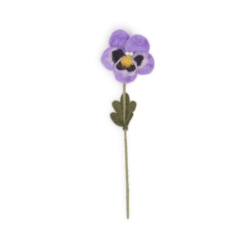 Sjaal Met Verhaal Bloem Viooltje Lila