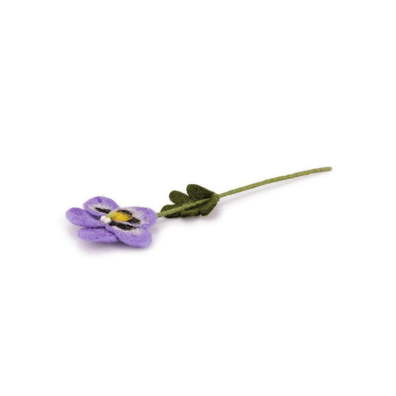Sjaal Met Verhaal Bloem Viooltje Lila