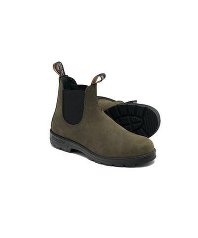 Blundstone 1615 Original Waxed Suede Dark Olive
