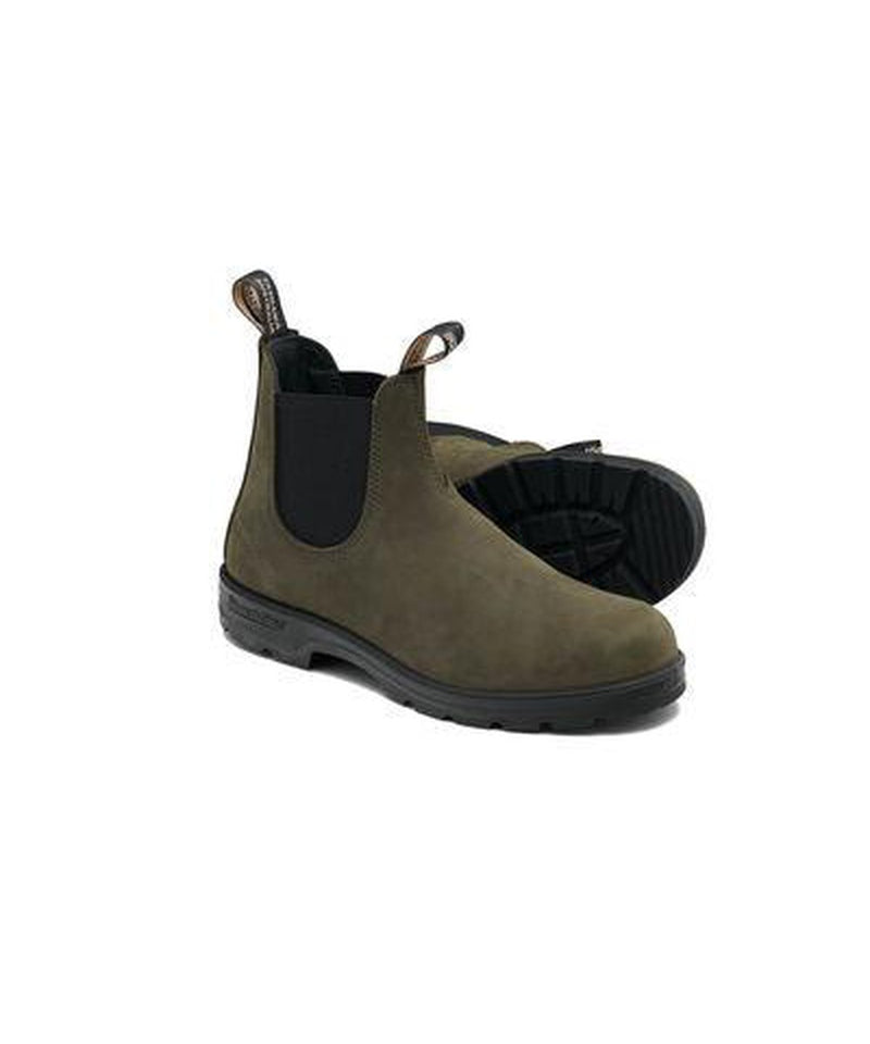 Blundstone 1615 Original Waxed Suede Dark Olive
