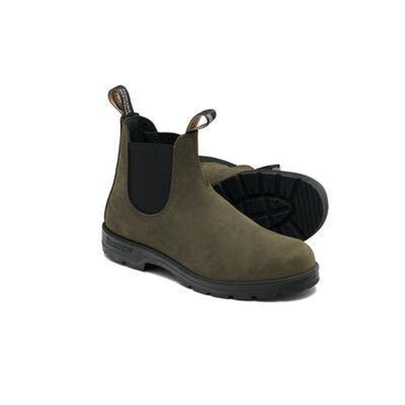 Blundstone 1615 Original Waxed Suede Dark Olive - Studio Play