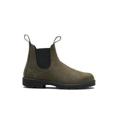 Blundstone 1615 Original Waxed Suede Dark Olive - Studio Play