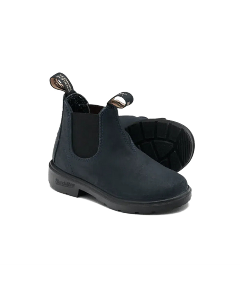 Blundstone 2492 Kids Suede Navy Boot