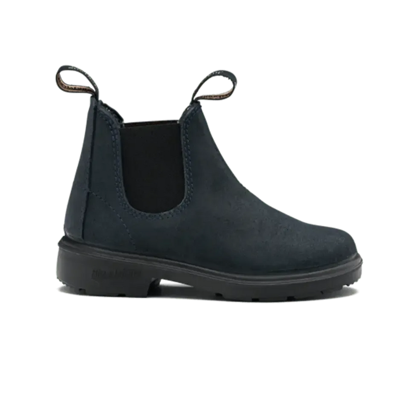 Blundstone 2492 Kids Suede Navy Boot
