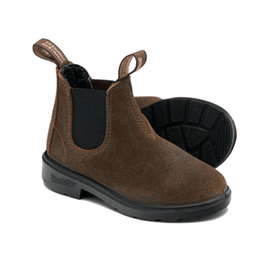 Blundstone 2497 Kids Suede Brown Boot - Studio Play