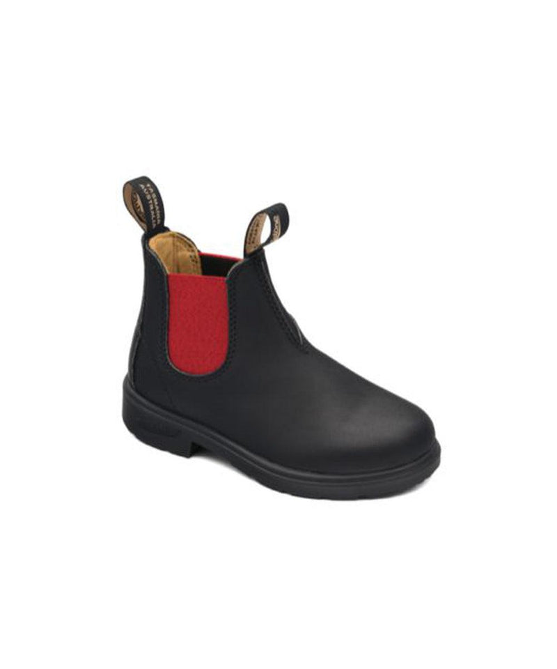 Blundstone 581 Kids Black Red Elastic Boot
