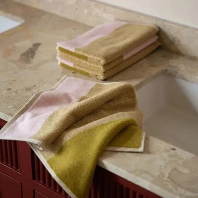 Suite702 Guest towels Set Blend Blush/Olive