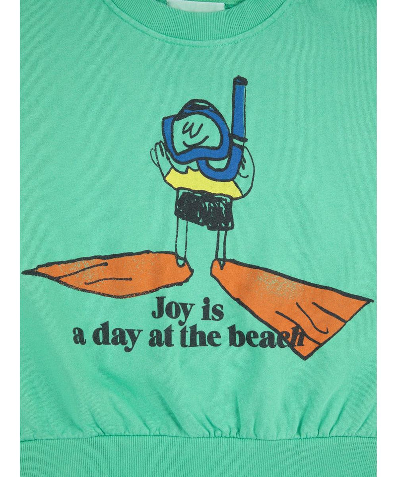 Bobo Choses A Day At The Beach Sweatshirt Light Green