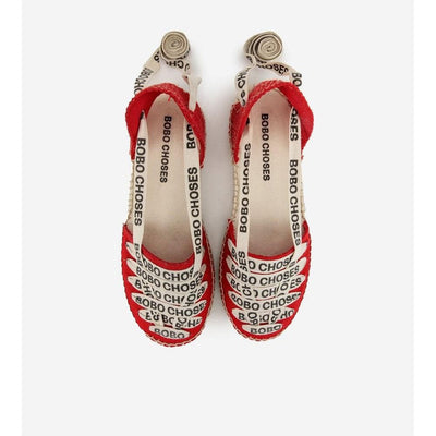 Bobo Choses ADULT Bobo Choses red espadrilles - Studio Play