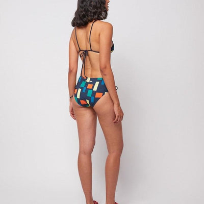 Bobo Choses ADULT Color Block print recycled bikini bottom - Studio Play