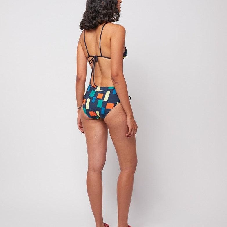 Bobo Choses ADULT Color Block print recycled bikini bottom - Studio Play