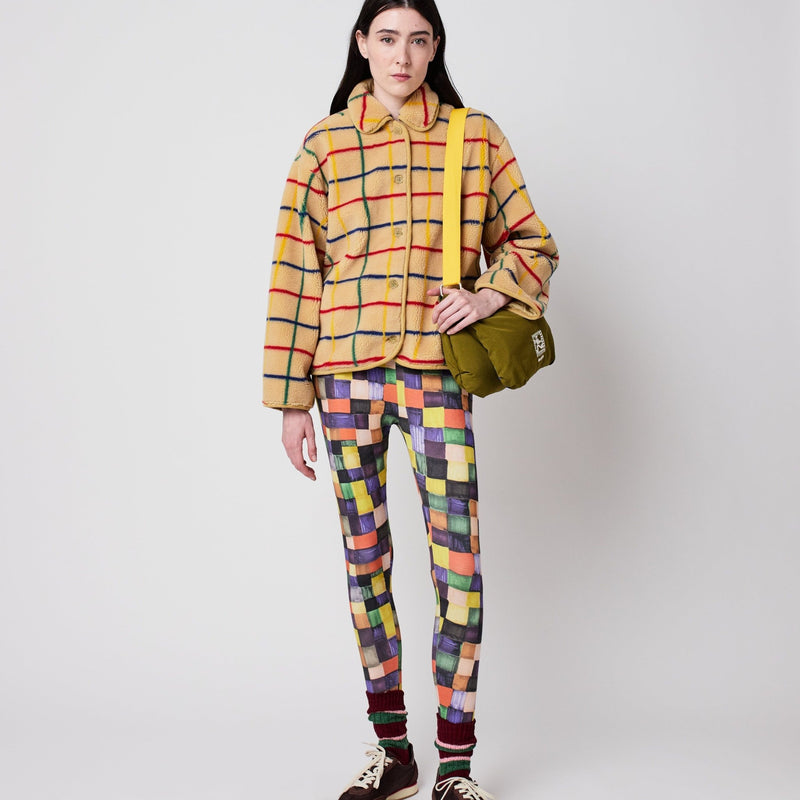 Bobo Choses ADULT Color Striped Sheepskin Jacket - Studio Play