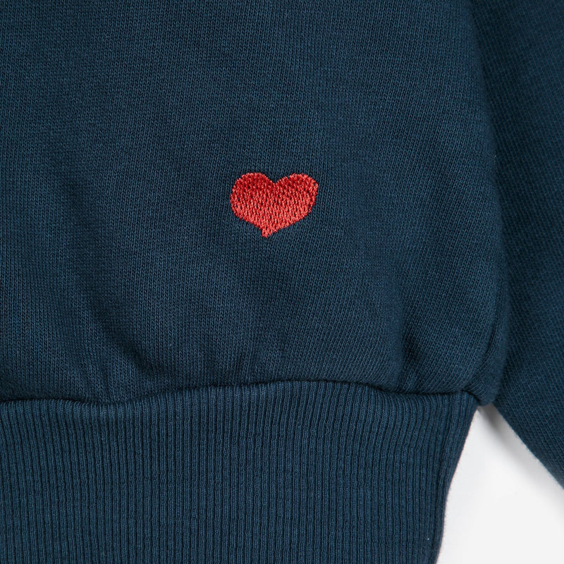 Bobo Choses ADULT Navy Relaxed Sweatshirt - Studio Play