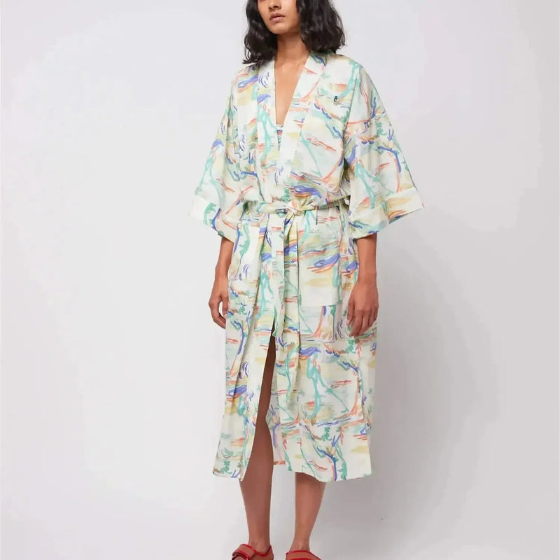 Bobo Choses ADULT Spring Landscape Print Kimono - Studio Play