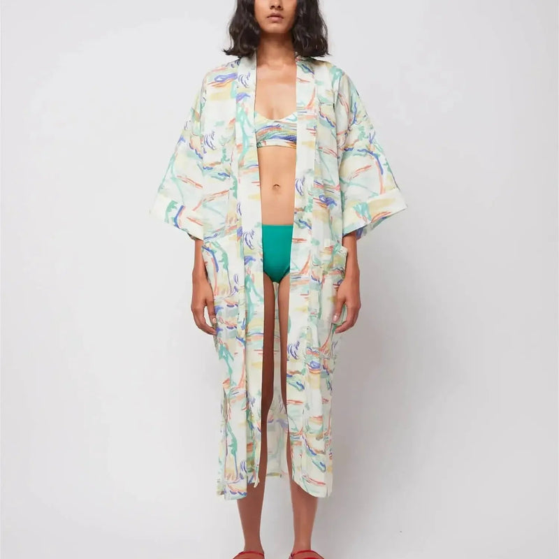 Bobo Choses ADULT Spring Landscape Print Kimono - Studio Play