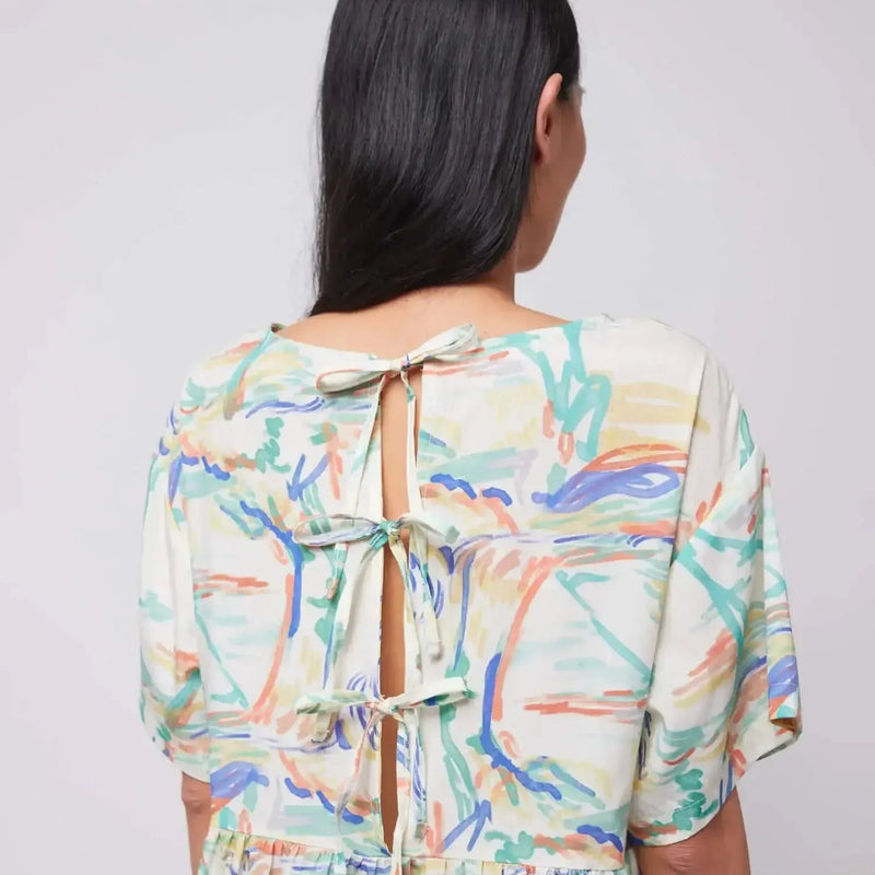 Bobo Choses ADULT Spring Landscape Print Loose Dress - Studio Play