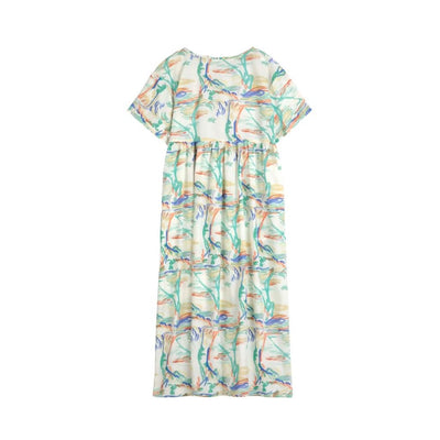 Bobo Choses ADULT Spring Landscape Print Loose Dress - Studio Play
