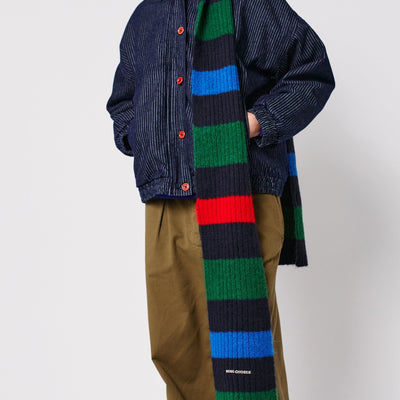 Bobo Choses ADULT Striped Knitted Scarf - Studio Play
