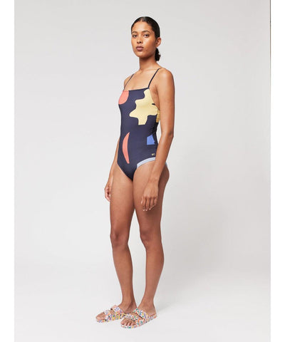 Bobo Choses ADULT Summer night landscape print swimsuit
