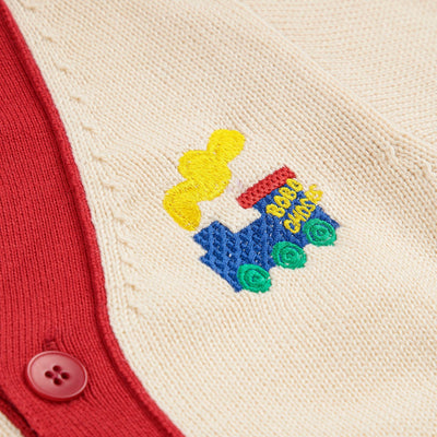 Bobo Choses Baby Choo Choo Color Block Cardigan - Studio Play
