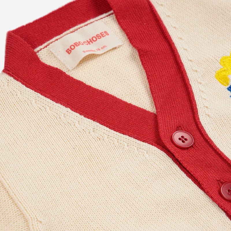 Bobo Choses Baby Choo Choo Color Block Cardigan - Studio Play