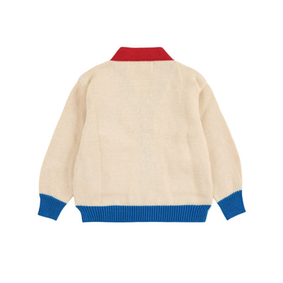 Bobo Choses Baby Choo Choo Color Block Cardigan - Studio Play