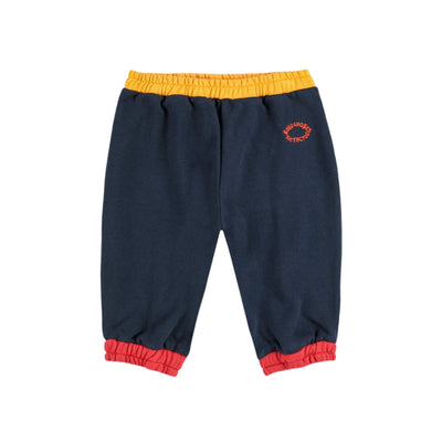 Bobo Choses Baby Color Block Jogging Pants Red - Studio Play