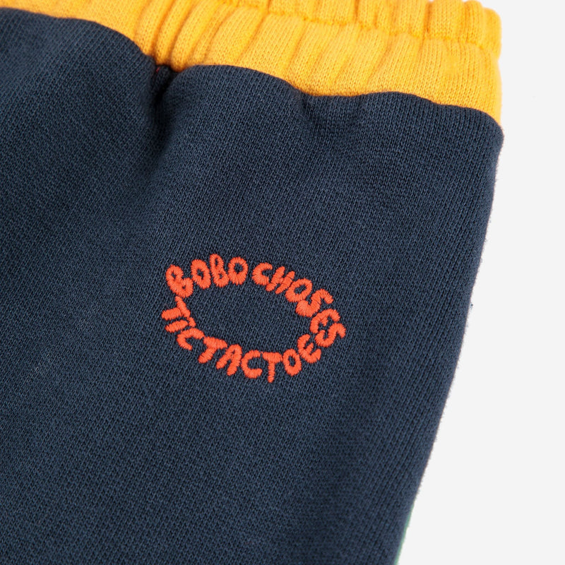 Bobo Choses Baby Color Block Jogging Pants Red - Studio Play