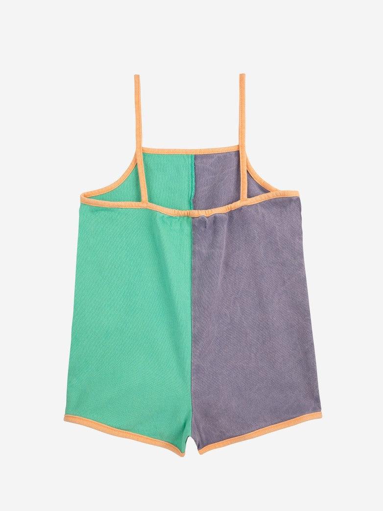 Bobo Choses Baby Colorblock Woven Playsuit
