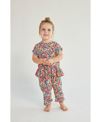 Bobo Choses Baby Confetti All Over Woven Harem Pants