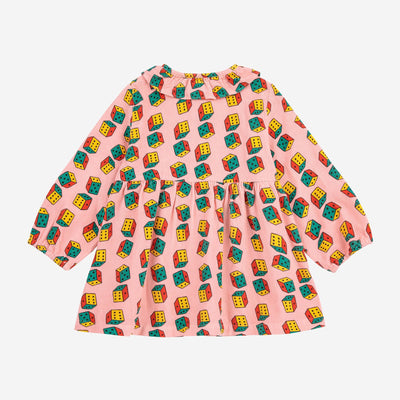 Bobo Choses Baby Dice All Over Micro Corduroy Dress