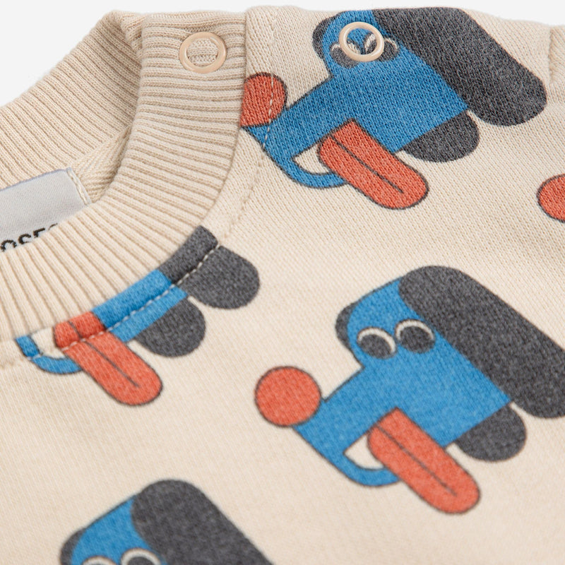 Bobo Choses Baby Doggy Mate All Over Sweatshirt - Studio Play