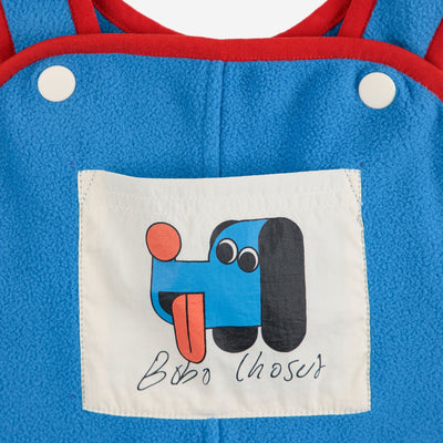 Bobo Choses Baby Doggy Mate Polar Fleece Overall