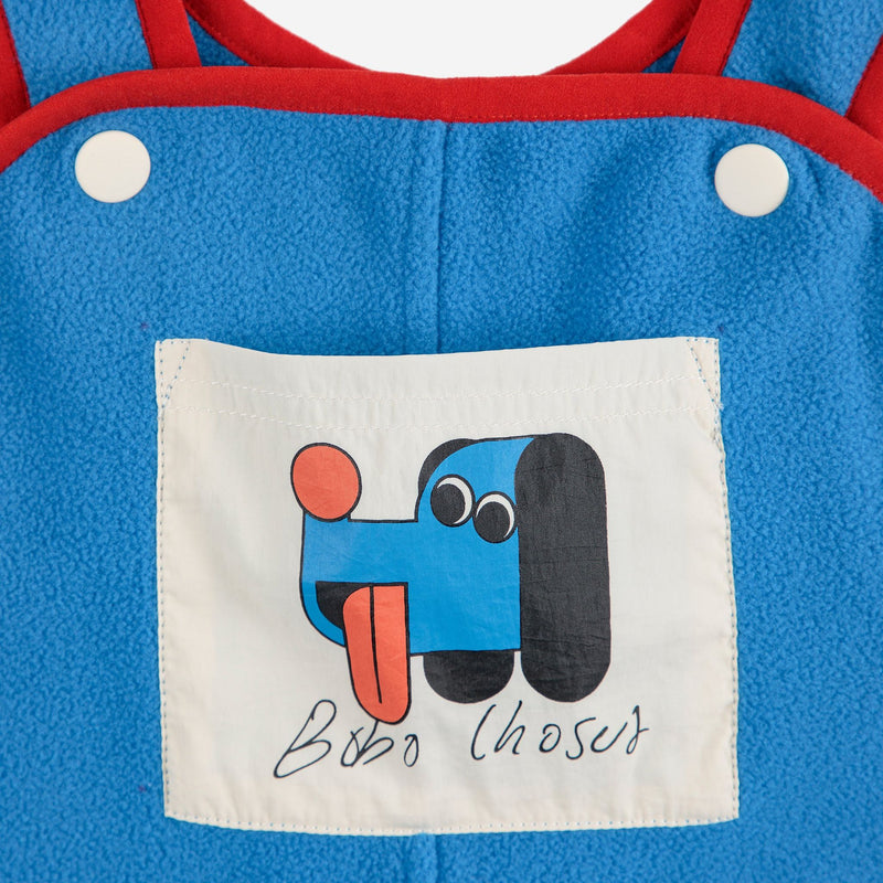 Bobo Choses Baby Doggy Mate Polar Fleece Overall