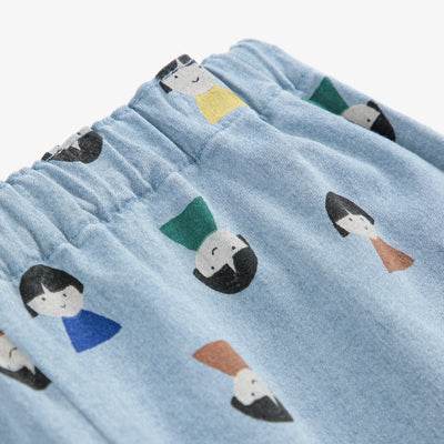 Bobo Choses Baby Game Pawns All Over Light Denim Pants