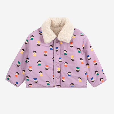 Bobo Choses Baby Game Pawns All Over Reversible Jacket - Studio Play
