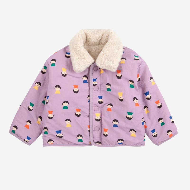 Bobo Choses Baby Game Pawns All Over Reversible Jacket - Studio Play