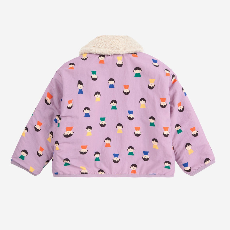 Bobo Choses Baby Game Pawns All Over Reversible Jacket - Studio Play