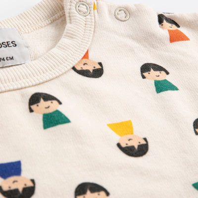 Bobo Choses Baby Game Pawns All Over Sweatshirt - Studio Play