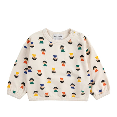Bobo Choses Baby Game Pawns All Over Sweatshirt - Studio Play