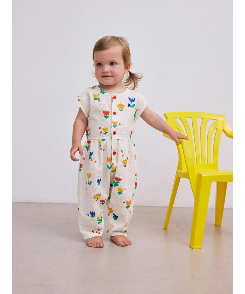 Bobo Choses Baby Garden Party All Over Woven Overall