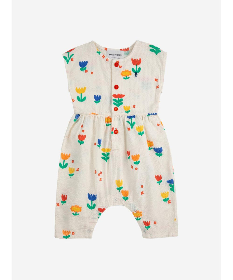 Bobo Choses Baby Garden Party All Over Woven Overall