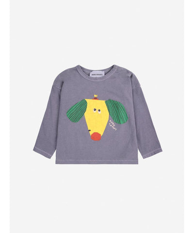 Bobo Choses Baby Happy Dog T-shirt Navy Blue
