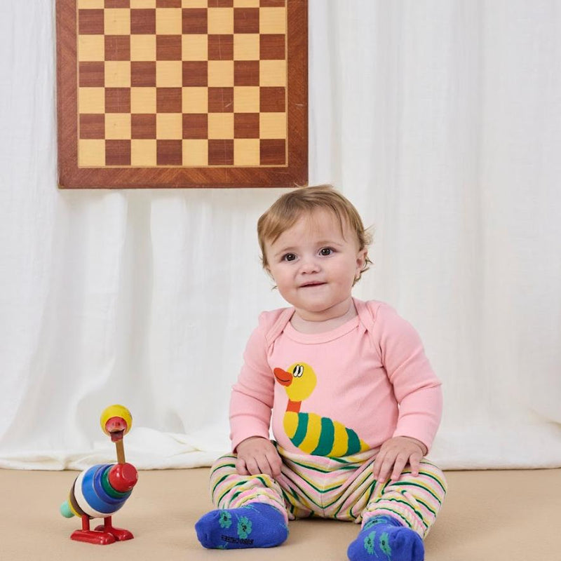 Bobo Choses Baby Have Fun Striped Jogging Pants - Studio Play